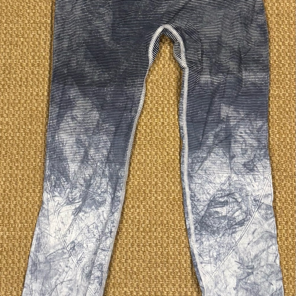 lululemon athletica Black and White Leggings